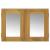 Dulap cu oglindă, 60x10x40 cm, lemn masiv de tec GartenMobel Dekor