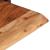 Rafturi de perete 2 buc. 60x25x35 cm lemn masiv acacia/oțel  GartenMobel Dekor