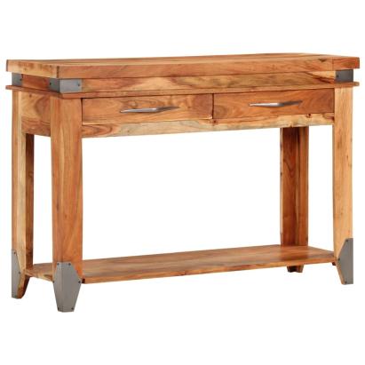 Masă consolă, 110x34x74 cm, lemn masiv de acacia GartenMobel Dekor