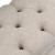 Bancă de depozitare cu spătar, crem, 110 cm, material textil GartenMobel Dekor