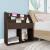 Raft reviste copii, stejar afumat, 71x30x78,5cm, lemn prelucrat GartenMobel Dekor