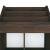 Raft reviste copii, stejar afumat, 71x30x114 cm, lemn prelucrat GartenMobel Dekor