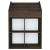 Raft reviste copii, stejar afumat, 71x30x114 cm, lemn prelucrat GartenMobel Dekor