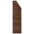Raft reviste copii, stejar maro, 71x30x114 cm, lemn prelucrat GartenMobel Dekor