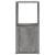 Dulap rotativ, gri beton, 34,5x34,5x75,5 cm, lemn prelucrat GartenMobel Dekor