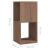 Dulap rotativ, stejar sonoma, 34,5x34,5x75,5cm, lemn prelucrat GartenMobel Dekor