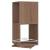 Dulap rotativ, stejar sonoma, 34,5x34,5x75,5cm, lemn prelucrat GartenMobel Dekor