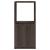 Dulap rotativ, gri și stejar sonoma, 34,5x34,5x75,5 cm, PAL GartenMobel Dekor