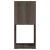 Dulap rotativ, gri și stejar sonoma, 34,5x34,5x75,5 cm, PAL GartenMobel Dekor