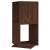 Dulap rotativ, stejar maro, 34,5x34,5x75,5 cm, lemn prelucrat GartenMobel Dekor