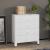 Dulap cu sertare industrial, alb, 78x40x93 cm, metal GartenMobel Dekor