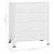 Dulap cu sertare industrial, alb, 78x40x93 cm, metal GartenMobel Dekor