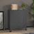Dulap cu sertare industrial, antracit, 78x40x93 cm, metal GartenMobel Dekor