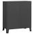 Dulap cu sertare industrial, antracit, 78x40x93 cm, metal GartenMobel Dekor