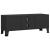 Dulap TV industrial, negru, 105x35x42 cm, metal GartenMobel Dekor