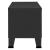 Dulap TV industrial, negru, 105x35x42 cm, metal GartenMobel Dekor