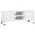 Dulap TV industrial, alb, 105x35x42 cm, metal GartenMobel Dekor