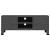 Dulap TV industrial, antracit, 105x35x42 cm, metal GartenMobel Dekor
