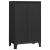 Dulap industrial de depozitare, negru, 70x40x115 cm, metal GartenMobel Dekor