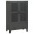 Dulap industrial de depozitare, antracit, 70x40x115 cm, metal GartenMobel Dekor