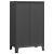 Dulap industrial de depozitare, antracit, 70x40x115 cm, metal GartenMobel Dekor