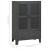 Dulap industrial de depozitare, antracit, 70x40x115 cm, metal GartenMobel Dekor