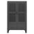 Dulap industrial de depozitare, antracit, 70x40x115 cm, metal GartenMobel Dekor