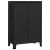 Dulap industrial de depozitare, negru, 75x40x115 cm, metal GartenMobel Dekor