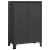 Dulap industrial de depozitare, antracit, 75x40x115 cm, metal GartenMobel Dekor