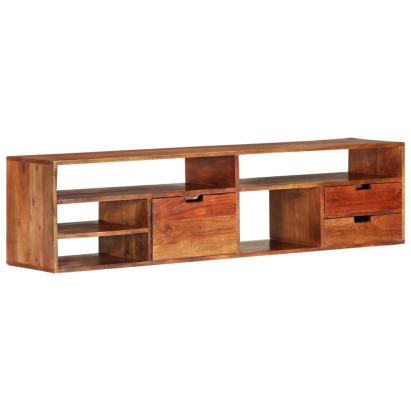 Comodă TV, 140x30x35 cm, lemn masiv de acacia GartenMobel Dekor