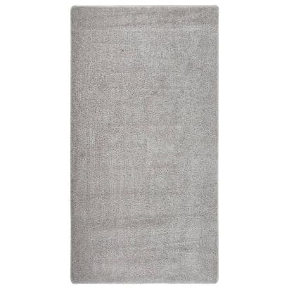 Covor pufos, gri deschis, 80x150 cm, antiderapant GartenMobel Dekor