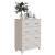 Servantă „HAMAR”, alb, 79x40x103,5 cm, lemn masiv de pin GartenMobel Dekor