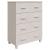 Servantă „HAMAR”, alb, 79x40x103,5 cm, lemn masiv de pin GartenMobel Dekor
