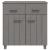 Servantă „HAMAR”, gri deschis, 79x40x80 cm, lemn masiv pin GartenMobel Dekor