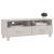 Dulap TV „HAMAR”, alb, 106x40x40 cm, lemn masiv de pin GartenMobel Dekor