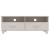 Dulap TV „HAMAR”, alb, 106x40x40 cm, lemn masiv de pin GartenMobel Dekor