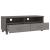 Dulap TV „HAMAR”, gri deschis, 106x40x40 cm, lemn masiv de pin GartenMobel Dekor