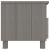 Dulap TV „HAMAR”, gri deschis, 106x40x40 cm, lemn masiv de pin GartenMobel Dekor