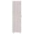 Dulap haine „HAMAR”, alb, 89x50x180 cm, lemn masiv de pin GartenMobel Dekor