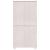 Dulap haine „HAMAR”, alb, 89x50x180 cm, lemn masiv de pin GartenMobel Dekor