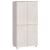 Dulap haine „HAMAR”, alb, 89x50x180 cm, lemn masiv de pin GartenMobel Dekor