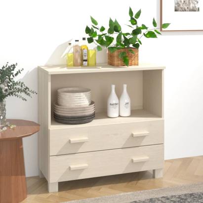 Servantă „HAMAR”, maro miere, 85x35x80 cm, lemn masiv de pin GartenMobel Dekor