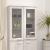 Raft superior comodă „HAMAR” alb, 85x35x100 cm, lemn masiv pin GartenMobel Dekor