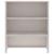 Raft superior comodă „HAMAR” alb, 85x35x100 cm, lemn masiv pin GartenMobel Dekor