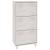 Pantofar „HAMAR”, alb, 59,5x35x117 cm, lemn masiv pin GartenMobel Dekor