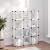 Organizator cub de depozitare cu uși, 12 cuburi, transparent PP GartenMobel Dekor
