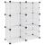 Suport de pantofi, transparent, 84x31,5x93 cm, PP GartenMobel Dekor