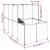 Cușcă pentru animale mici transparent 142x74x93 cm PP și oțel GartenMobel Dekor