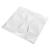 Panouri de perete 3D 12 buc. alb 50x50 cm model diamant 3 m² GartenMobel Dekor