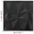 Panouri de perete 3D 12 buc. negru 50x50 cm model diamant 3 m² GartenMobel Dekor